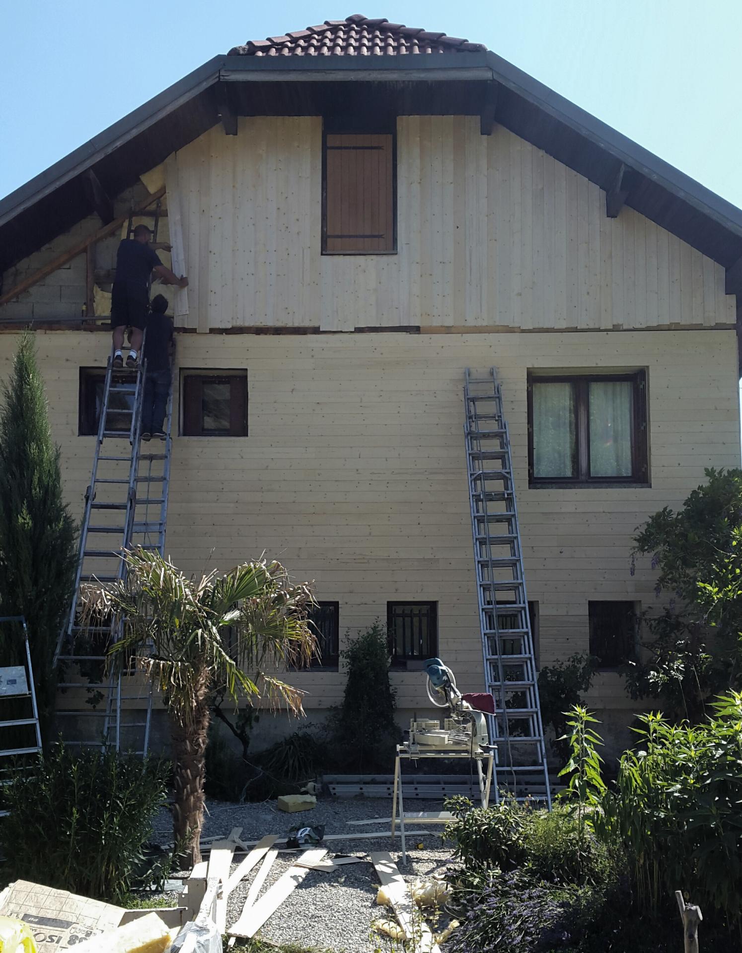 EH  toiture peinture rénovation de boiserie Chambéry Aix-les-Bains