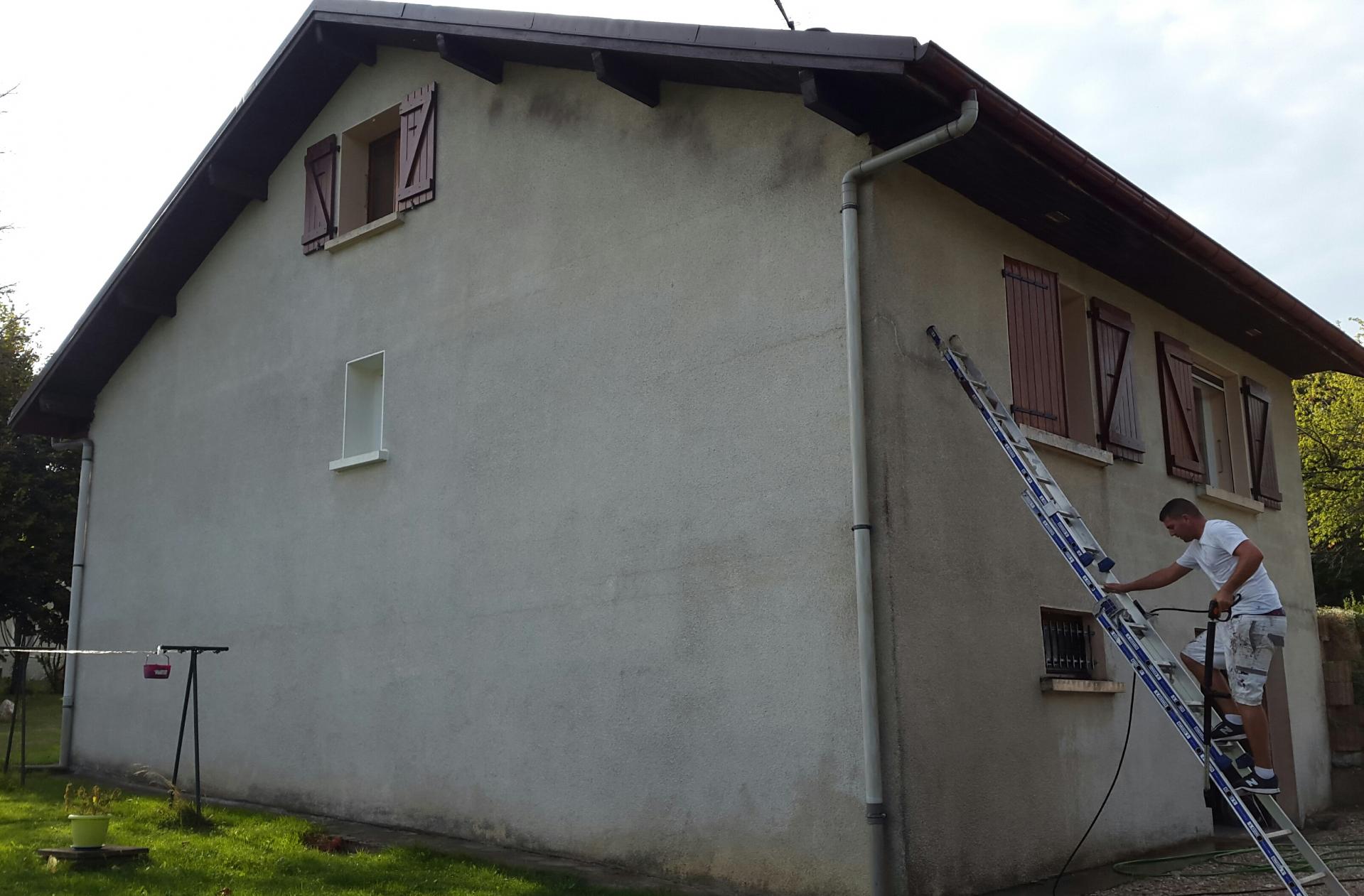 Rénovation façade Chambéry Aix-les-Bains EH toiture peinture